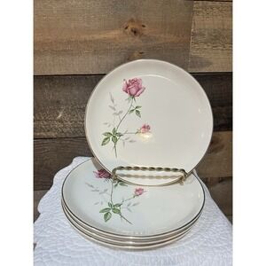 Vintage 1950's‎ Dinner Plates by Homer Laughlin Roses Pattern HLC3656 Set of 3